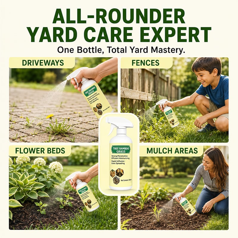 ✨2026 SALE - Fast-Acting Natural Weed & Grass Killer Spray