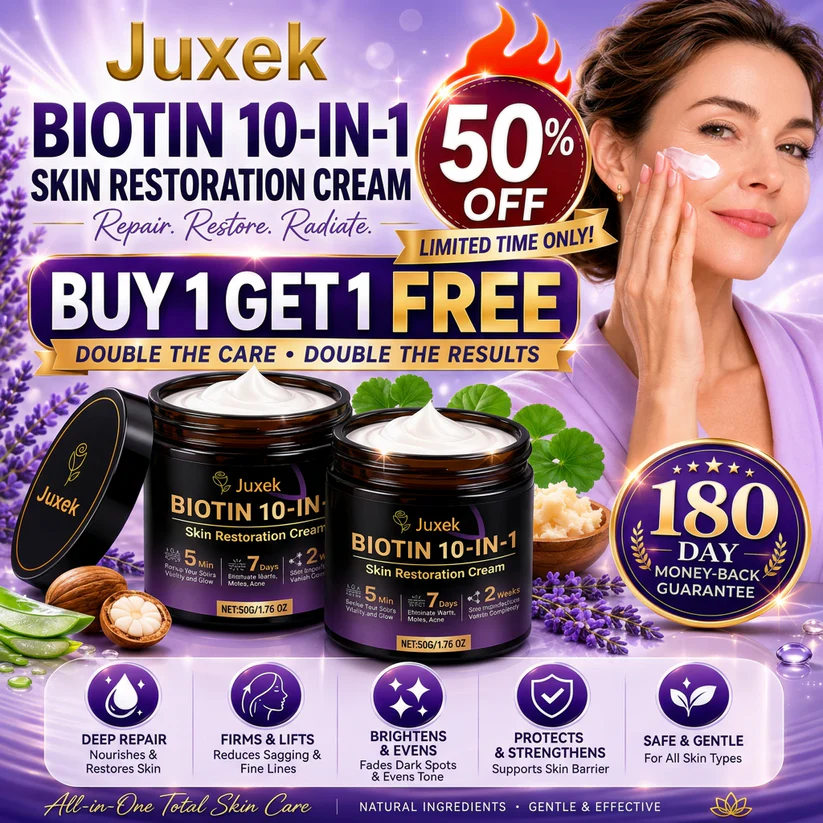 Juxek® BIOTIN 10-IN-1 SKIN RESTORATION CREAM
