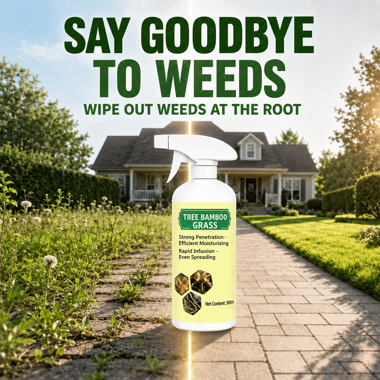 ✨2026 SALE - Fast-Acting Natural Weed & Grass Killer Spray