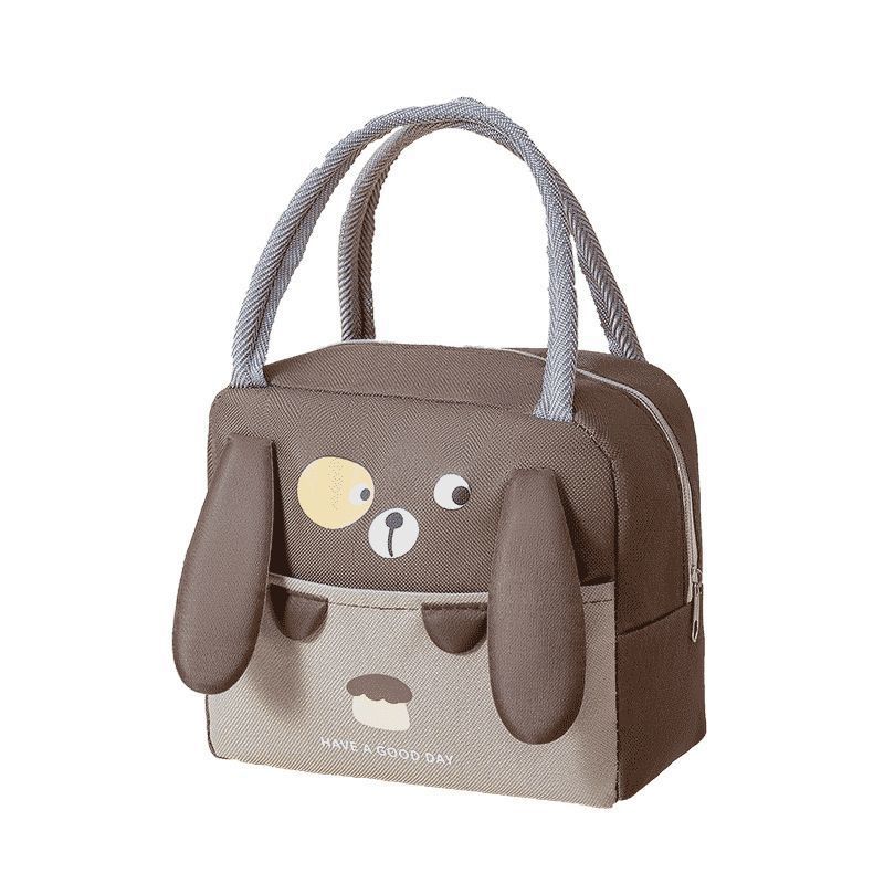 Portable Insulated Thermal Picnic Food Lunch Bag Box Cartoon Tote Food Fresh Cooler Bags Pouch