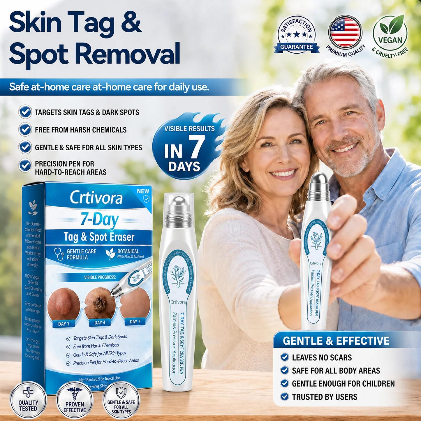 𝐎𝐟𝐟𝐢𝐜𝐢𝐚𝐥 𝐁𝐫𝐚𝐧𝐝 𝐒𝐭𝐨𝐫𝐞 |🖊️Crtivora® 7-𝐷𝑎𝑦 𝗧𝐚𝐠 & 𝗦𝗽𝐨𝐭 𝐄𝐫𝒂𝒔𝒆𝒓(Zero Pain, Zero 𝐒𝐜𝐚𝒓𝒔 Rollerball)🖊️✨