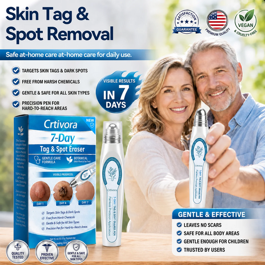 𝐎𝐟𝐟𝐢𝐜𝐢𝐚𝐥 𝐁𝐫𝐚𝐧𝐝 𝐒𝐭𝐨𝐫𝐞 |🖊️Crtivora® 7-𝐷𝑎𝑦 𝗧𝐚𝐠 & 𝗦𝗽𝐨𝐭 𝐄𝐫𝒂𝒔𝒆𝒓(Zero Pain, Zero 𝐒𝐜𝐚𝒓𝒔 Rollerball)🖊️✨