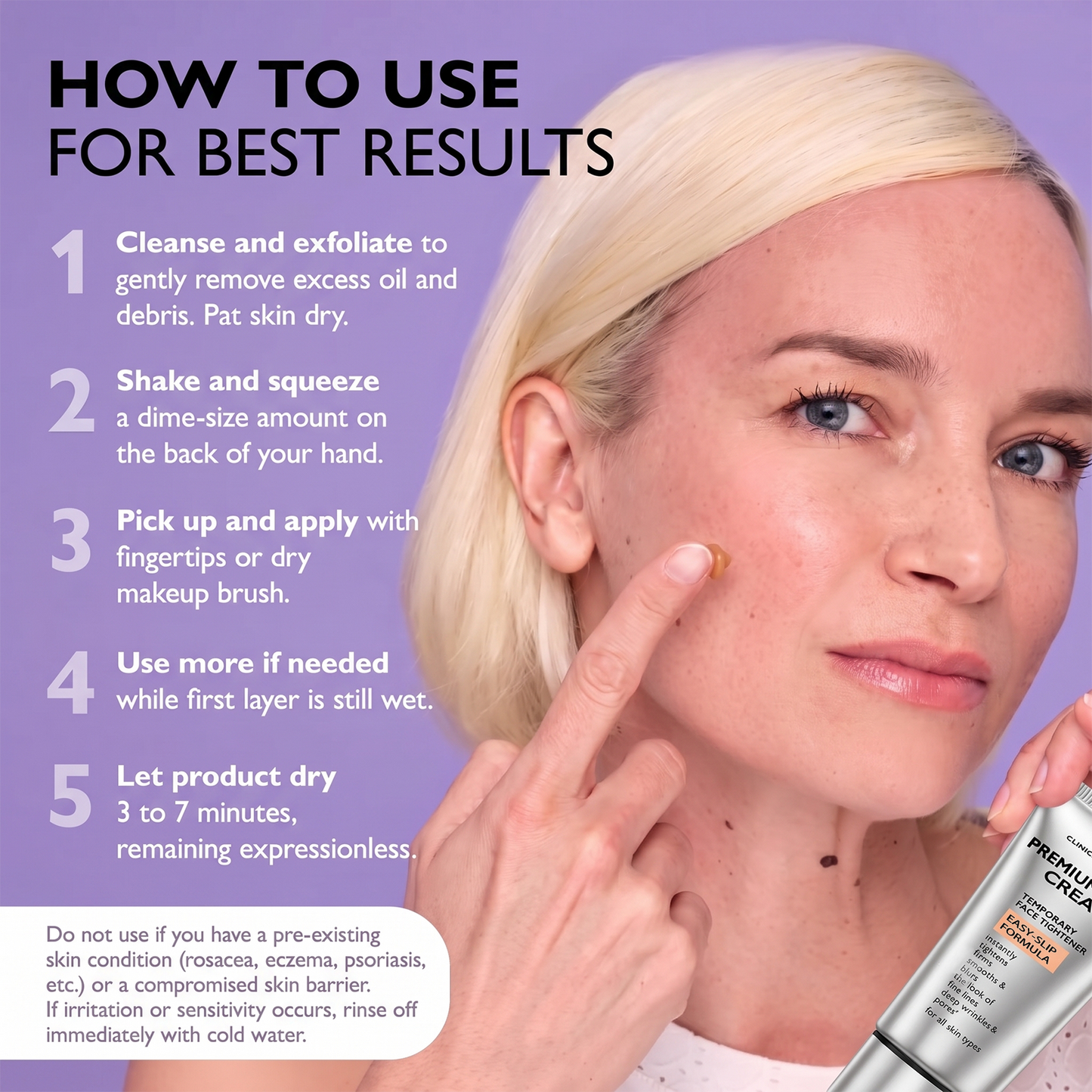 Instant Face Provisional Eye Tightener Easy- Slip Formula