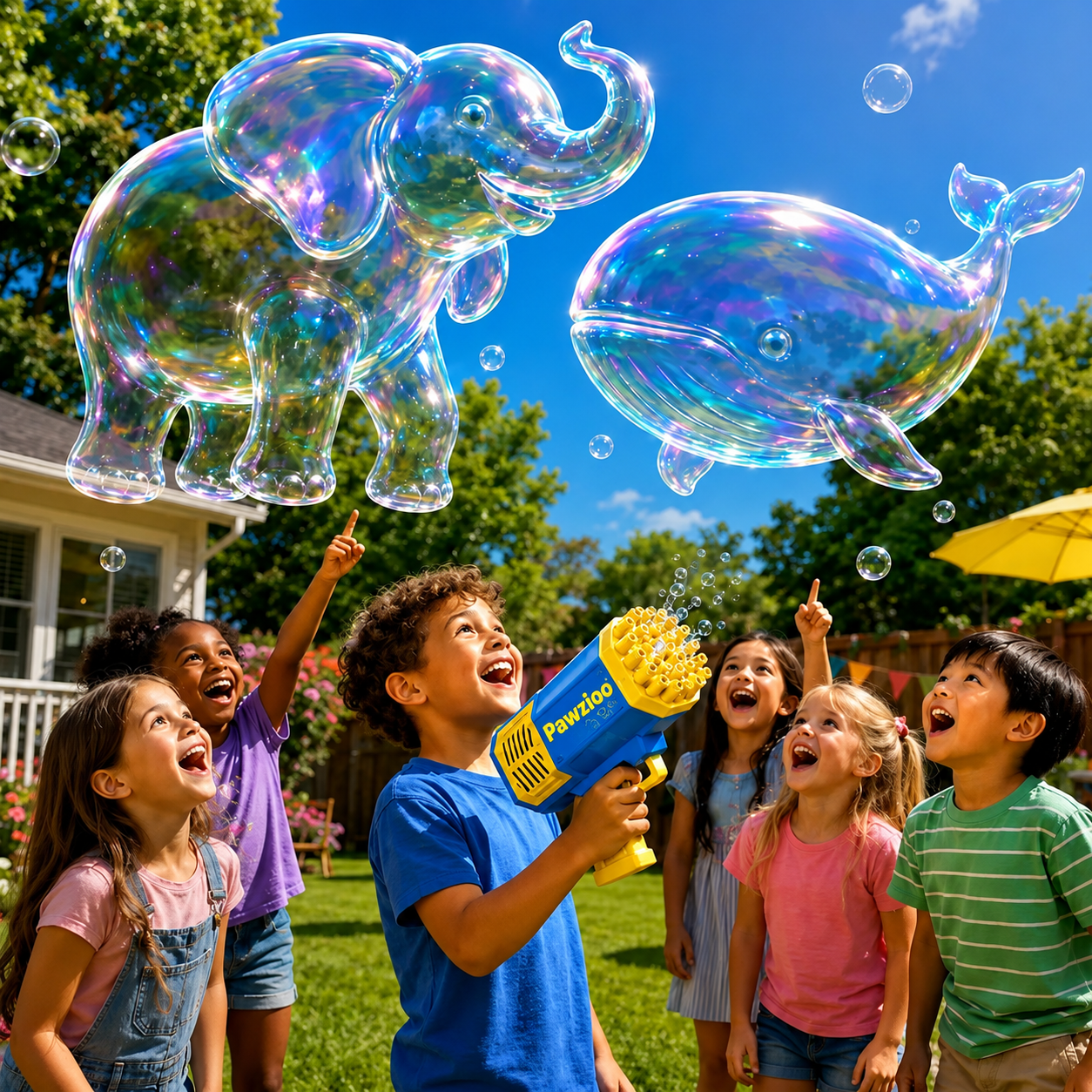Pawzioo® Super 3D Magic Bubble Concentrate —— Animal & Ocean Fantasy Theme
