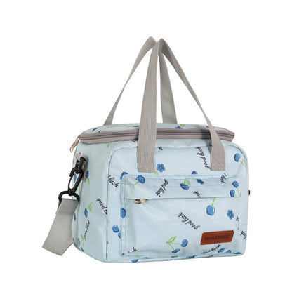Small fresh fashion cute hand-held lunch box bag for women
