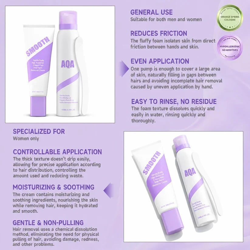Bikini Hair Removal Cream for Sensitive Skin | Suitable for Men & Women |