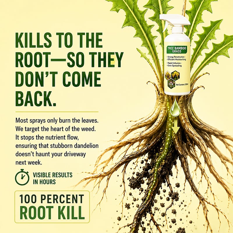 ✨2026 SALE - Fast-Acting Natural Weed & Grass Killer Spray