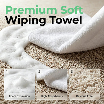 🔥 LAST DAY: Buy 1 Get 1 FREE | Waterless Carpet Foam Stain Remover + Towel