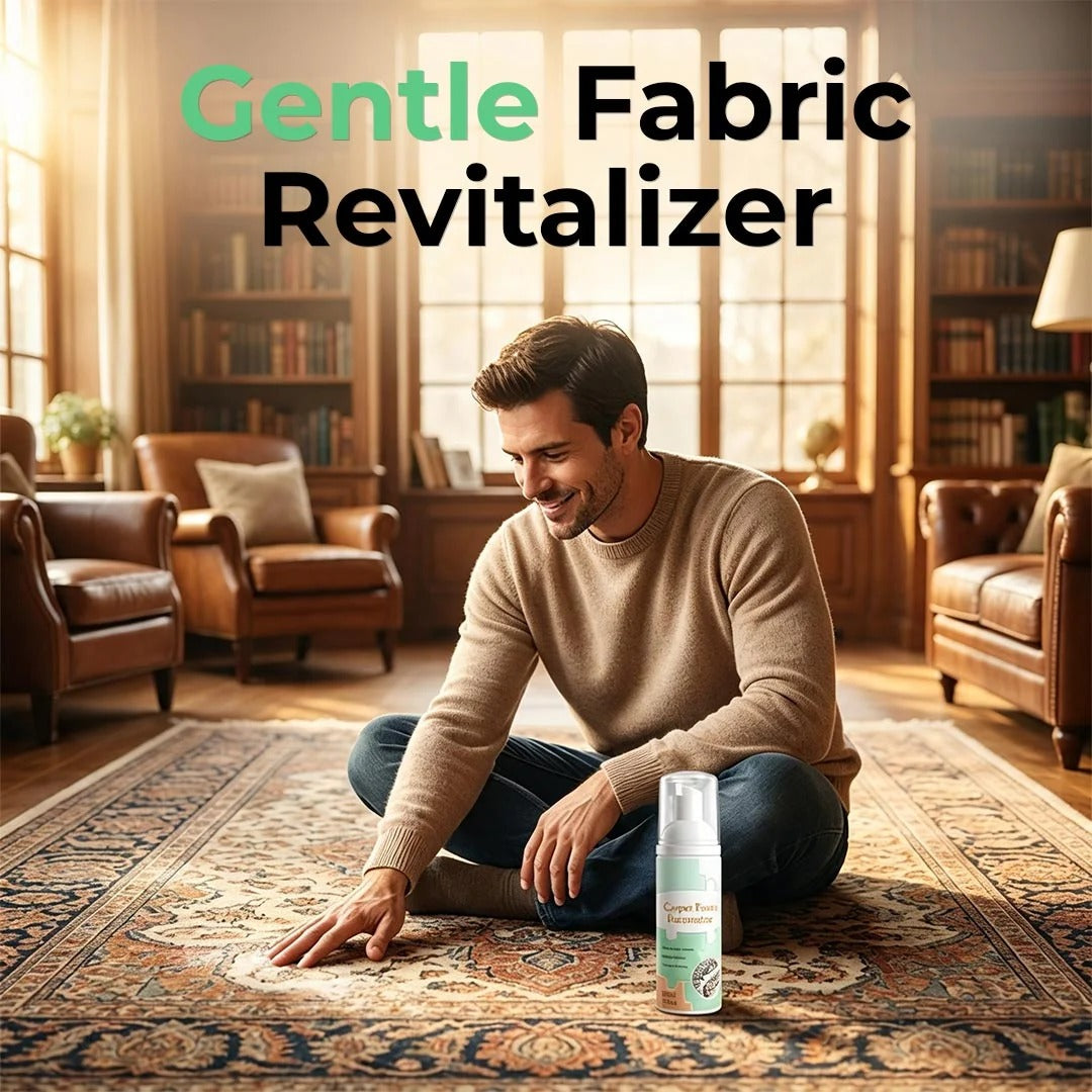 🔥 LAST DAY: Buy 1 Get 1 FREE | Waterless Carpet Foam Stain Remover + Towel